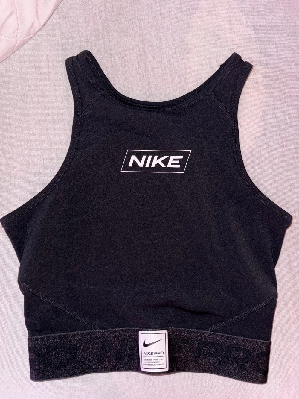 Nike Pro Black Dri-fit Sports Tank Top XS